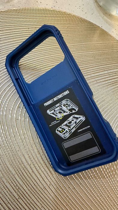 Nova capa protetora resistente a impactos para iPhone 17 Pro Max