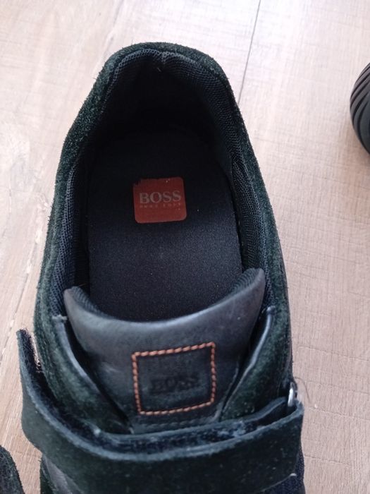 Buty HUGO BOSS na rzep, długość wkładki 30 cm