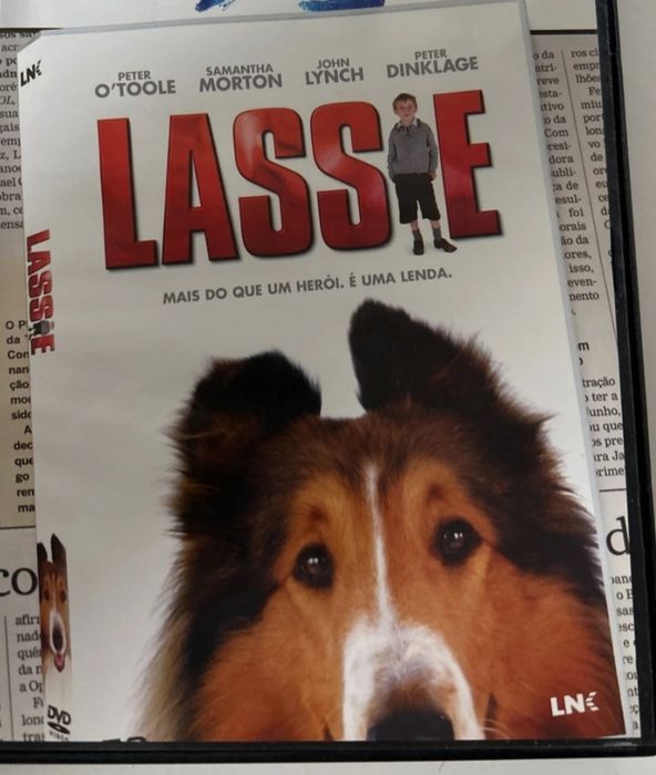 DVD clássico Lassie
