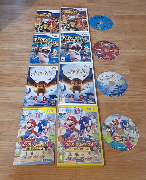 PROMOÇÃO - Jogos Wii Nintendo Wii/Wii U (ORIGINAIS)