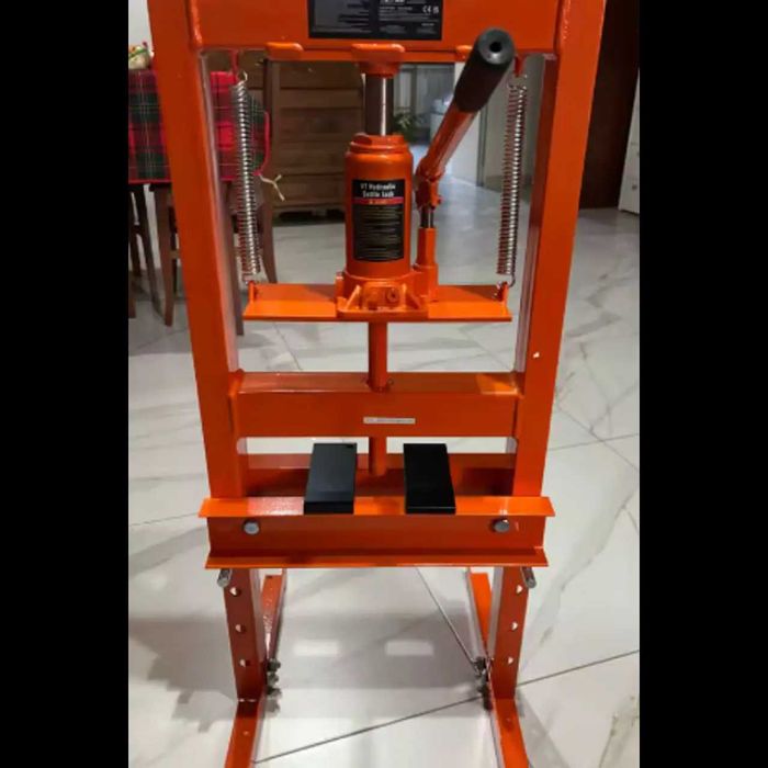 D19-Prensa hidráulica 6 toneladas Ajustável com Placas