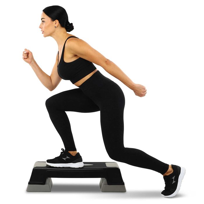 Степ-платформа для фітнесу/степ аеробіки/реабілітації. Різні розміри.