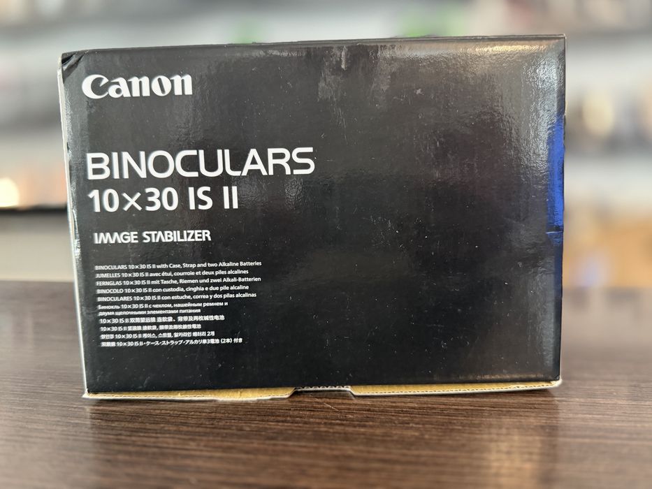 Lornetka Optyczna Canon 10x30 IS II Binoculars POznań Długa 14