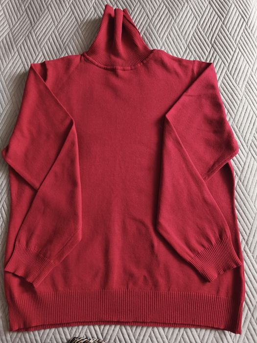 Sweter z golfem Bonprix