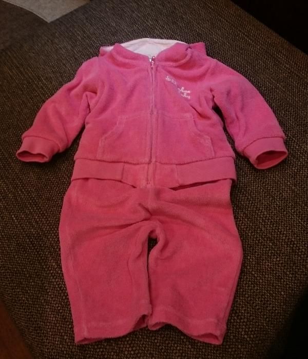 Różowy Dres dla Księżniczki ZARA Skhuaban 1-3m 54-60 cm