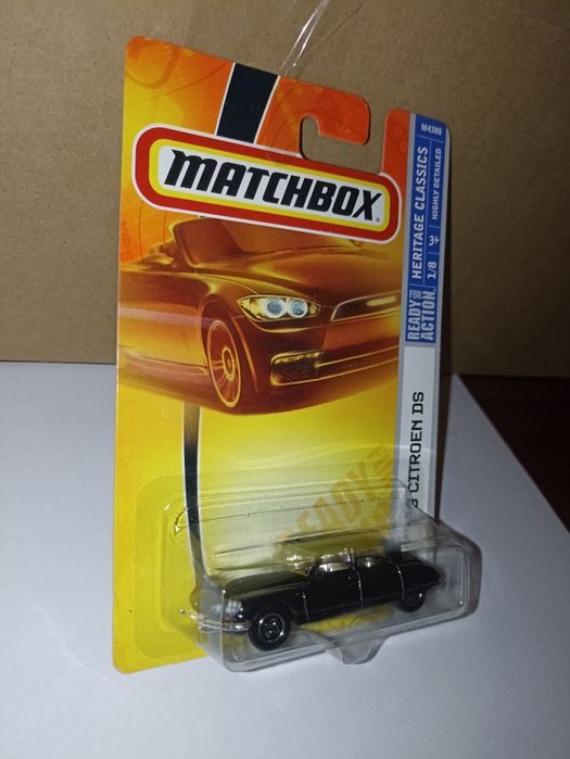 Matchbox '68 Citroen DS czarny unikat