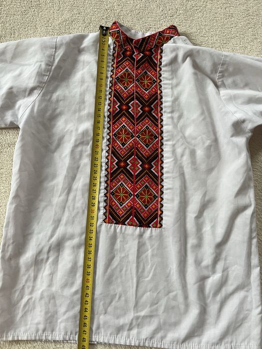 Дешево! Вишиванка. Ручна вишивка. Вишита сорочка. 6 р. . 122 см.