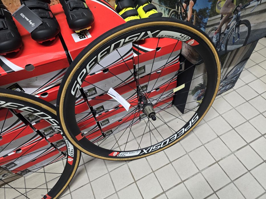 Rodas de estrada speedsix super leves