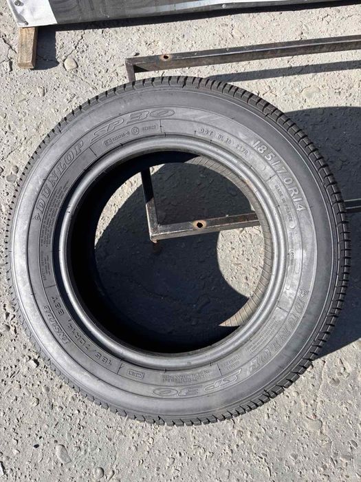 Шини 185/70 14 Dunlop  5,6-7мм літо