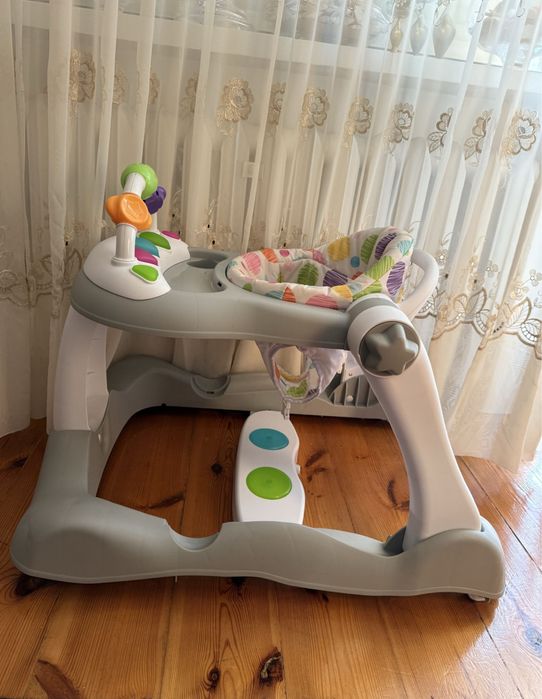 Chodzik pchacz Toyz by Caretero Bounce Grey