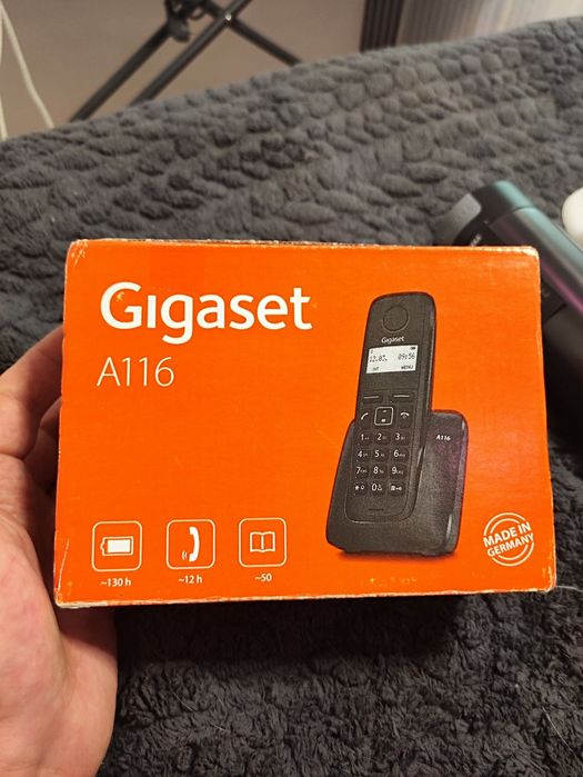 Радіотелефон DECT Gigaset A116 Black