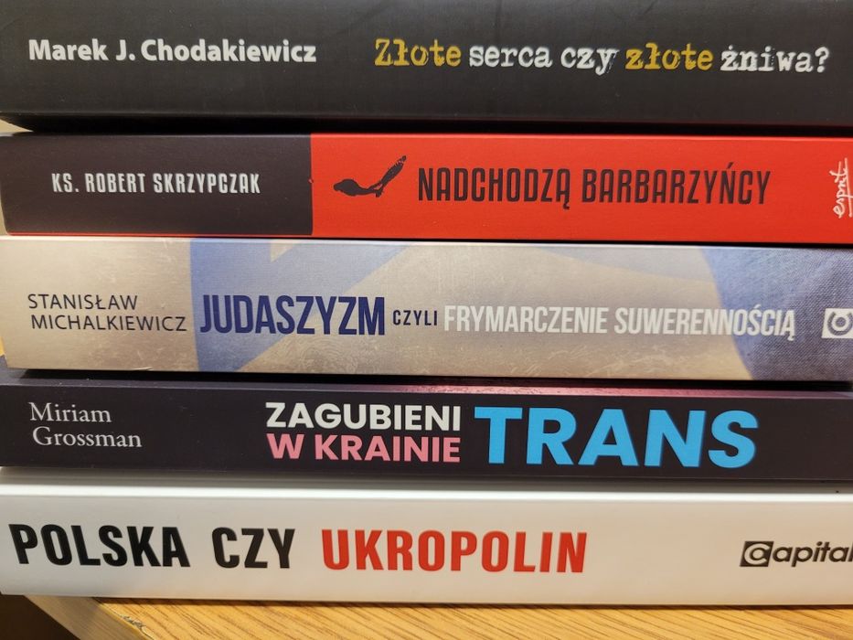 Zestaw książek publicystycznych – Michalkiewicz, Grossman, Chodakiewic