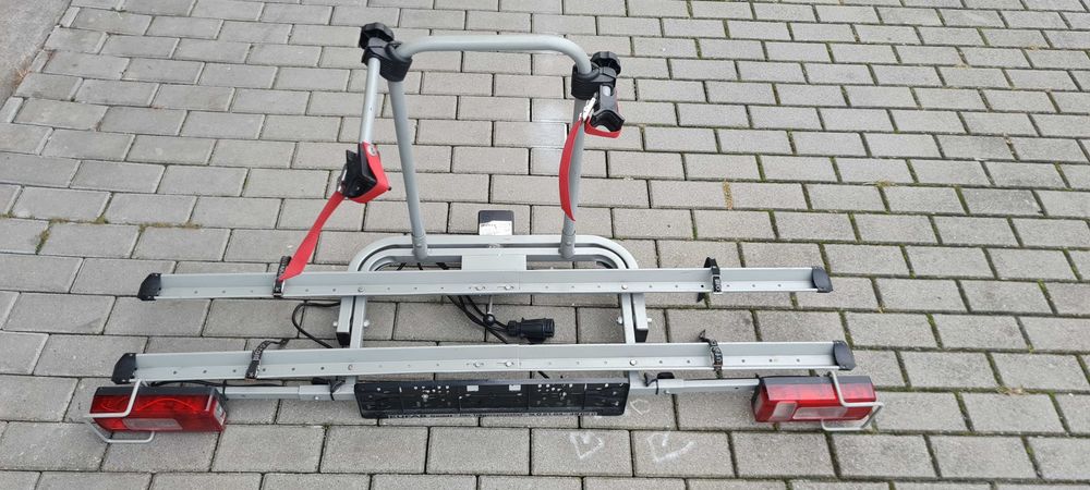 Bagażnik uchylny na dwa rowery Eufab