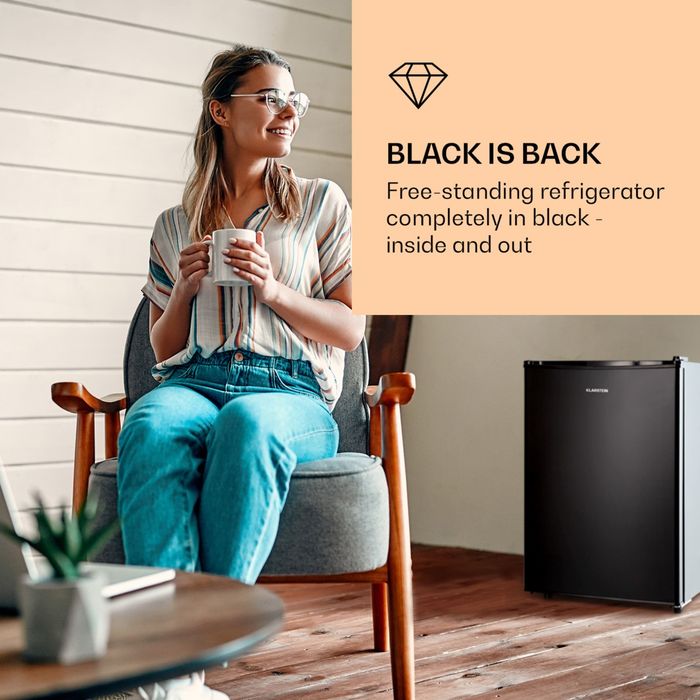 Nowa Lodówka Chlodziarka Klarstein Obsidian 72l do akademika Kampera