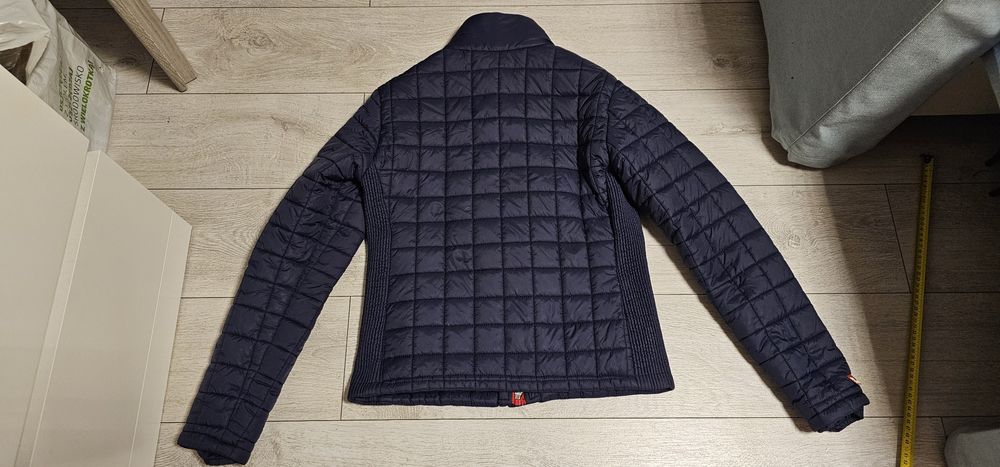 SUPERDRY pikowana kurtka damska rozmiar L wymiary na zdjęciach