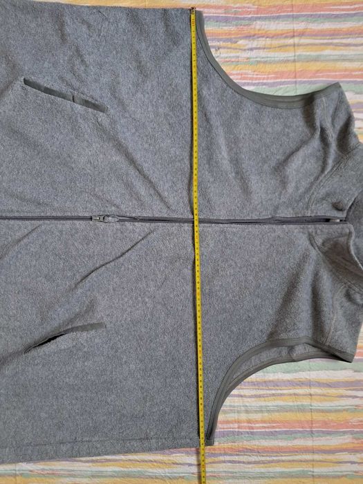 Флісова жіноча жилетка 3XL -4XL з кишенями