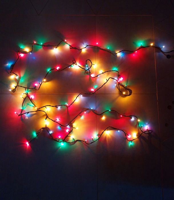 Colorful Christmas Lights - 2 Sets