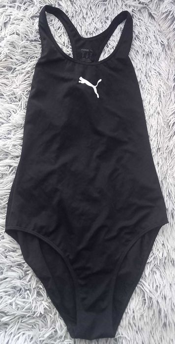 strój kąpielowy puma M czarny jednoczęściowy
