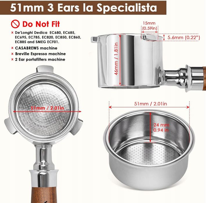 De'Longhi La Specialista EC9335, 9155, 9355, 9665