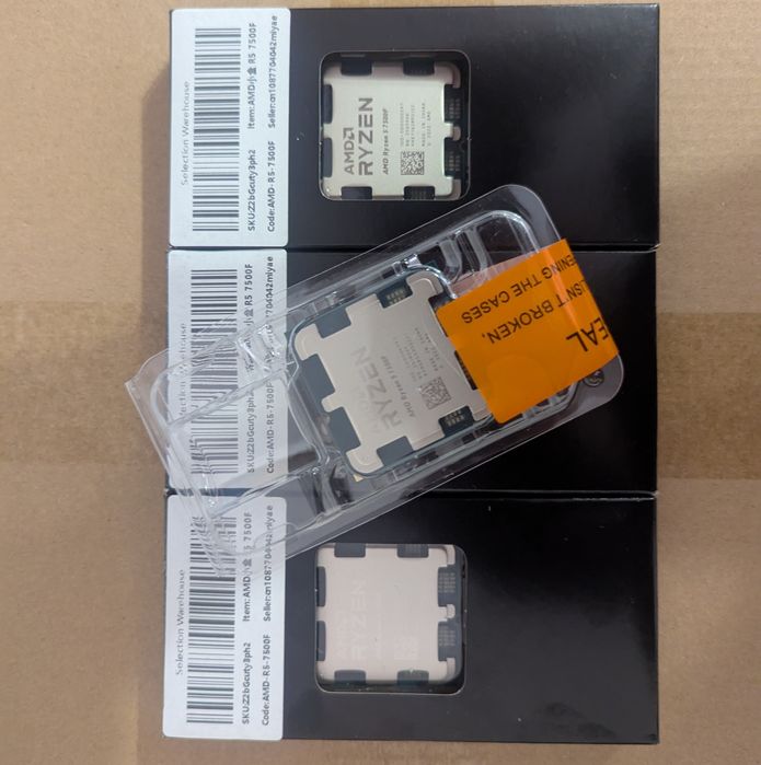 Процесор Ryzen 5 7500f (новий)