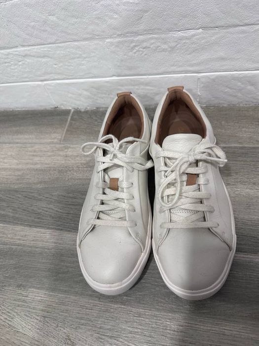 Кеды кожаные Clarks