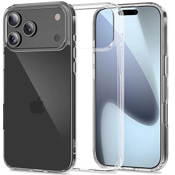 Etui Tech-Protect FlexAir Hybrid na iPhone 17 Pro Max - przezroczyste