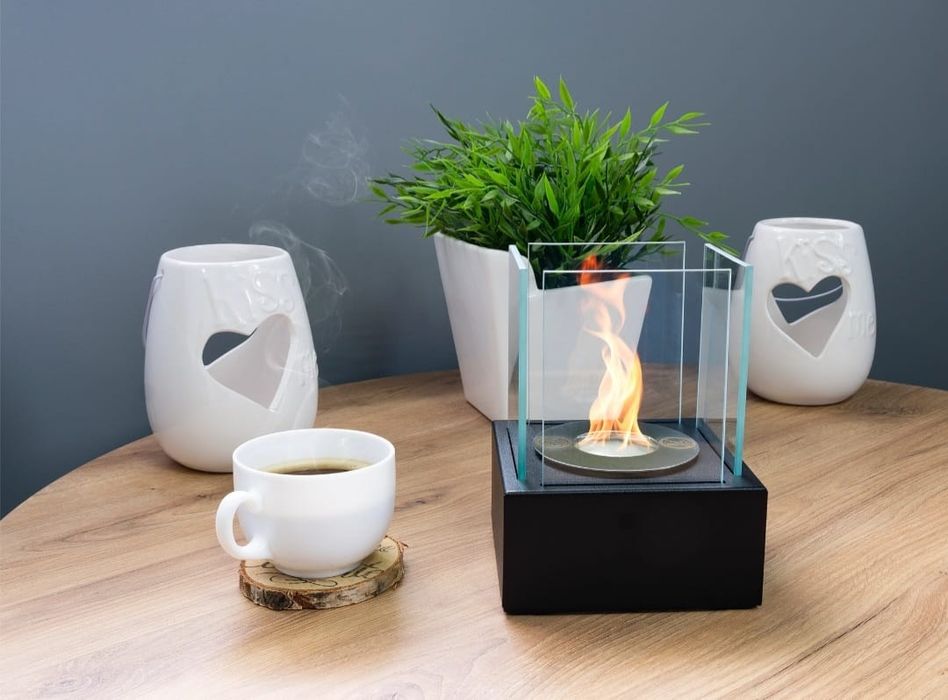 Bio kominek pokojowy na biórko