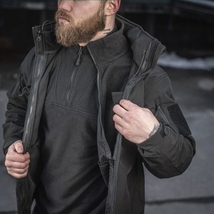 Куртка м тас флисовая m -tac тактическая с подстежкой soft shell софтш