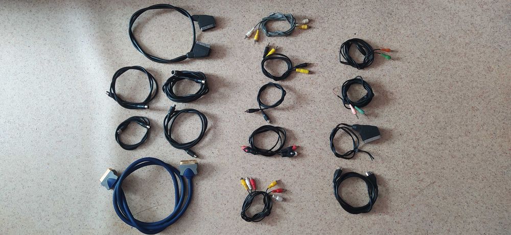 Провода шнуры Кабеля SCART/SCART Tech + Link iec-f тюльпаны RCA