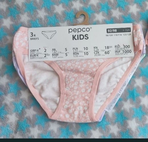 Трусики на дівчинку, 92-98 та 98-104, 110-116
