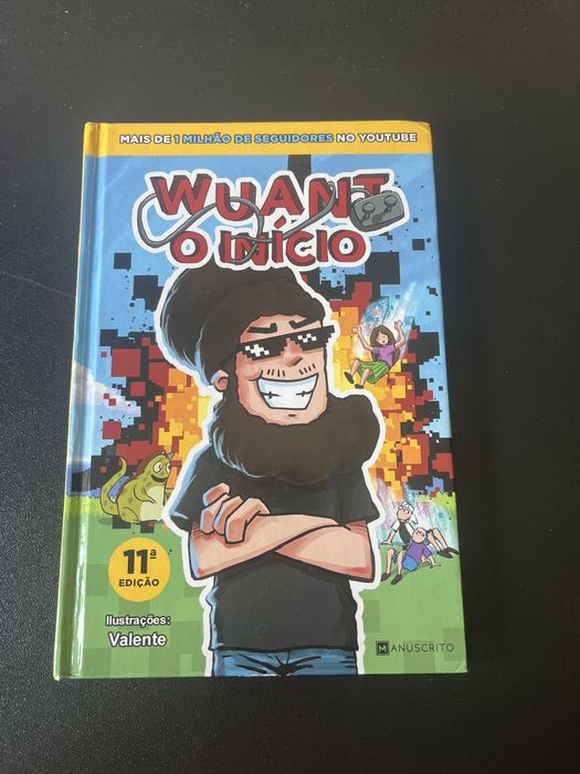 Livro do autor/influenciador Wuant.