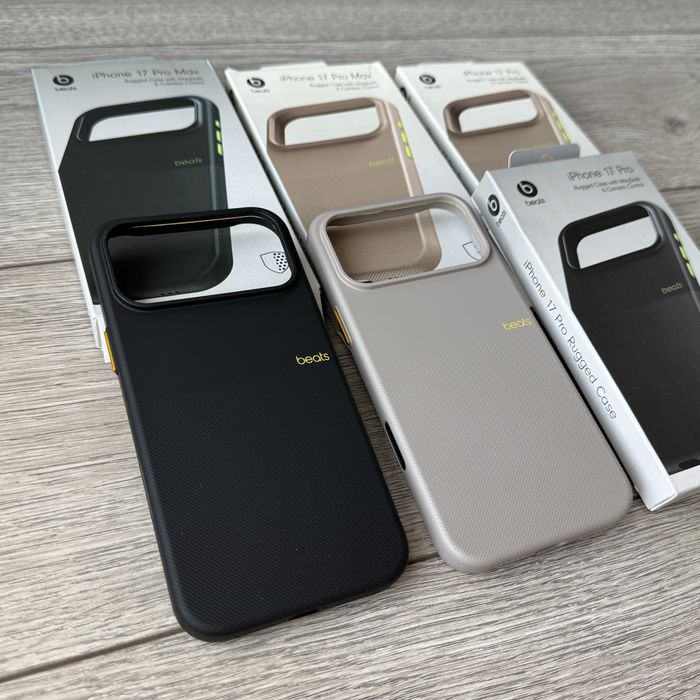 Чохол Apple Beats Case Magsafe для 17 Pro/18 Pro | 17 Pro Max/18 Pro Max з кнопкою AI (Camera Button)