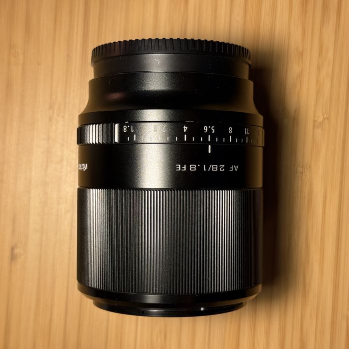 Viltrox 28mm 1.8 encaixe Sony