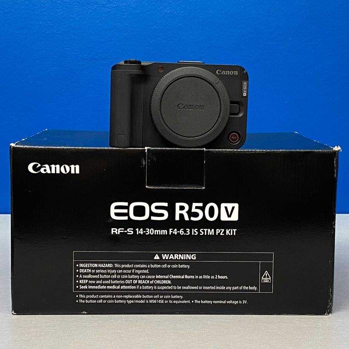 Canon EOS R50 V (Corpo) - 24.2MP