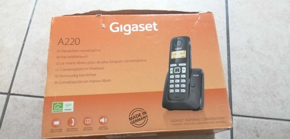 Telefone sem fios gigaset A220