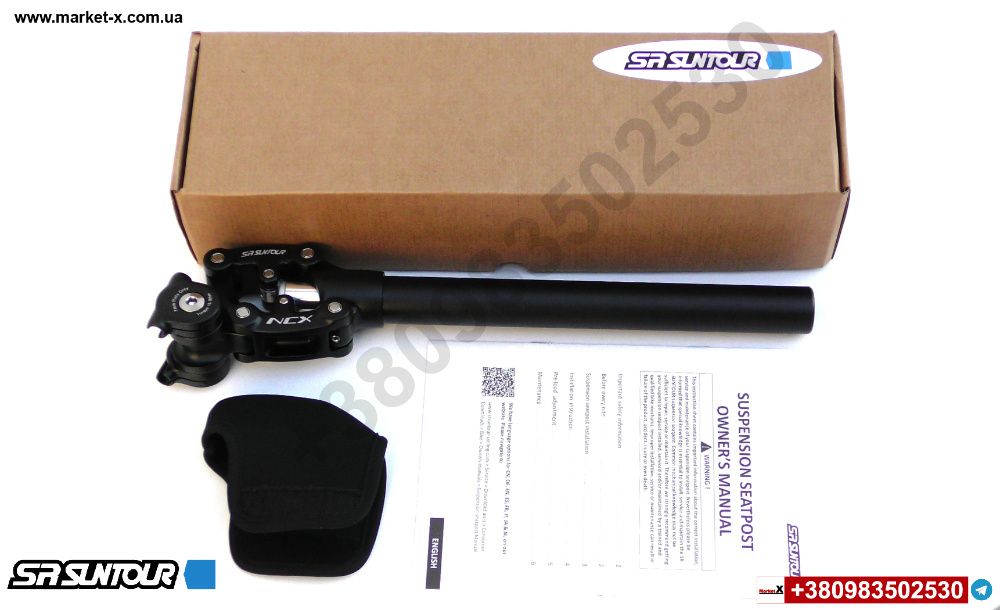 Не Китай! Оригинальный подседельный амортизационный штырь SUNTOUR SP17