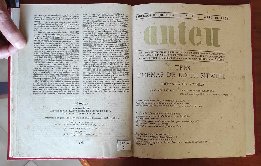 Anteu. Cadernos de Cultura