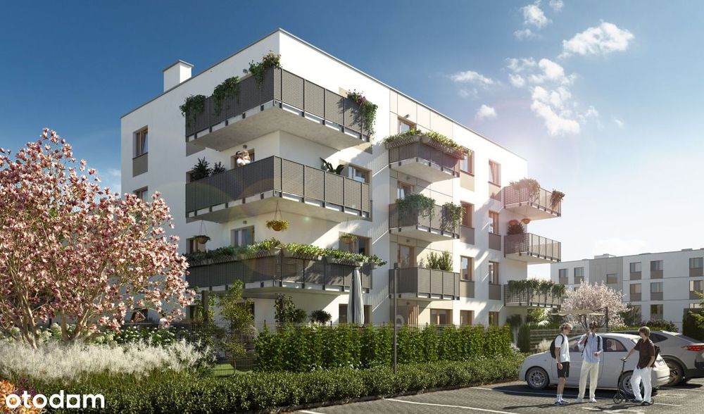 2-pokojowe mieszkanie 34m2 + balkon