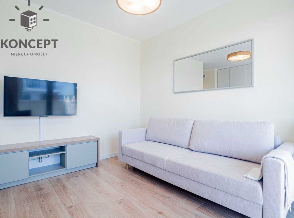 Nowoczesne studio przy Lotnisku | Balkon | Parking