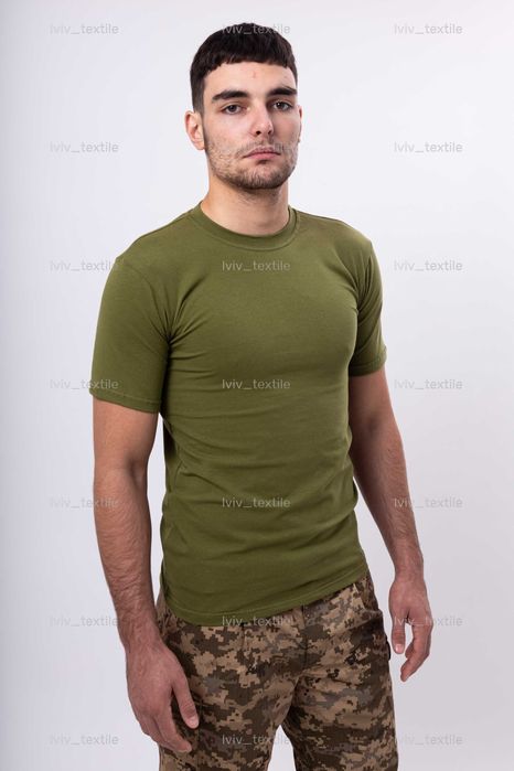 Футболка олива військова хакі