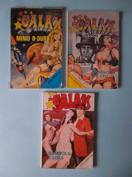 BD erótica para adultos, anos 70. Várias coleções, ver fotos.