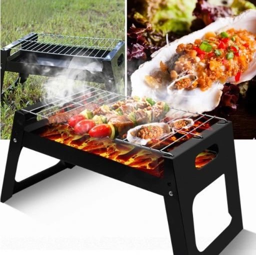 grill węglowy duży rozkładany turystyczn gril