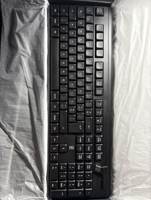 Teclado wireless nunca usado