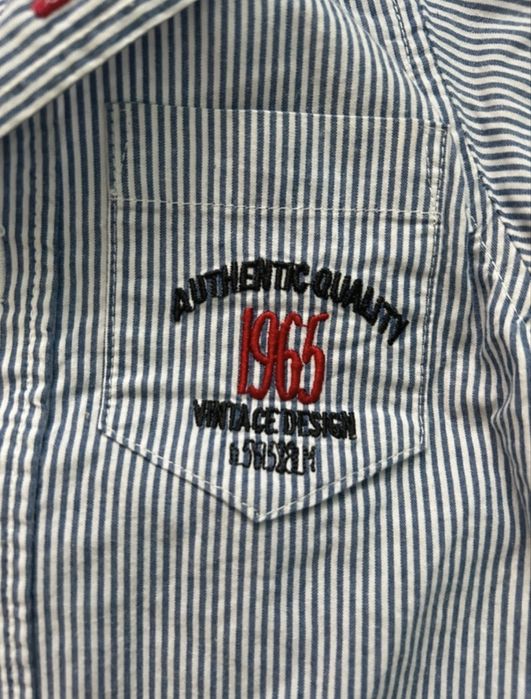 Zestaw dwoch koszul chlopiecych 74 80 zestaw