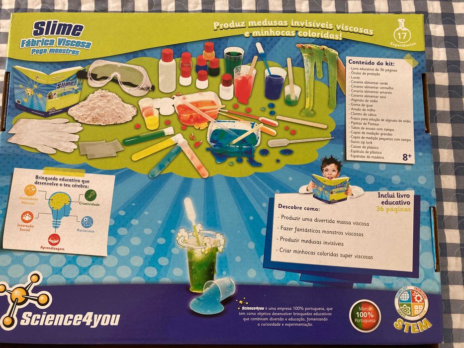 Slime Fabrica Viscosa - Science 4 you [ NOVO ]