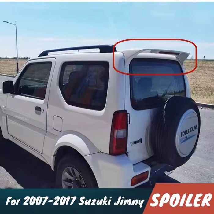 Спойлер Suzuki Jimny накладка на багажник ляду бленда Сузуки Джимни антикрыло