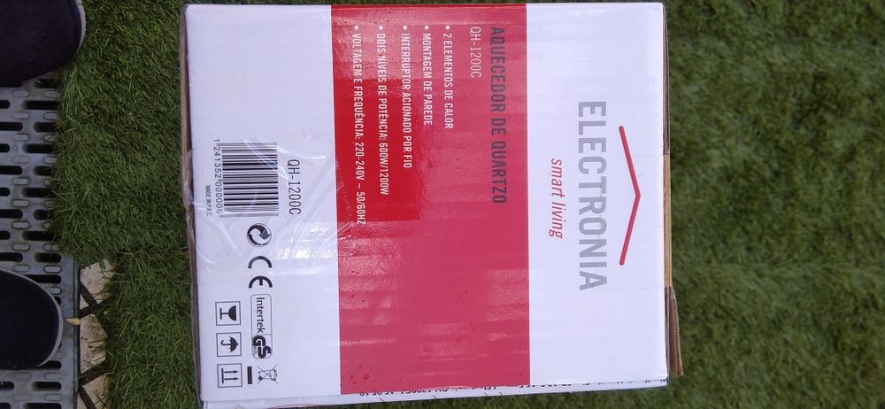 2 Aquecedores elétricos Novos na caixa!