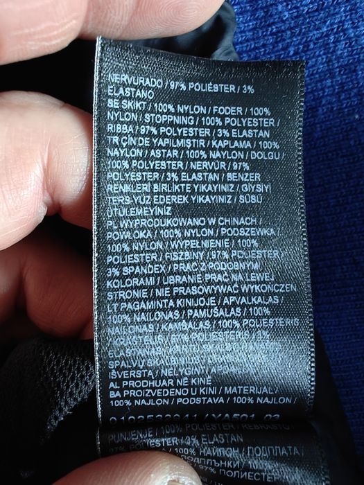 Superdry & Co FUJI, kurtka zimowa niebieska, rozmiar M