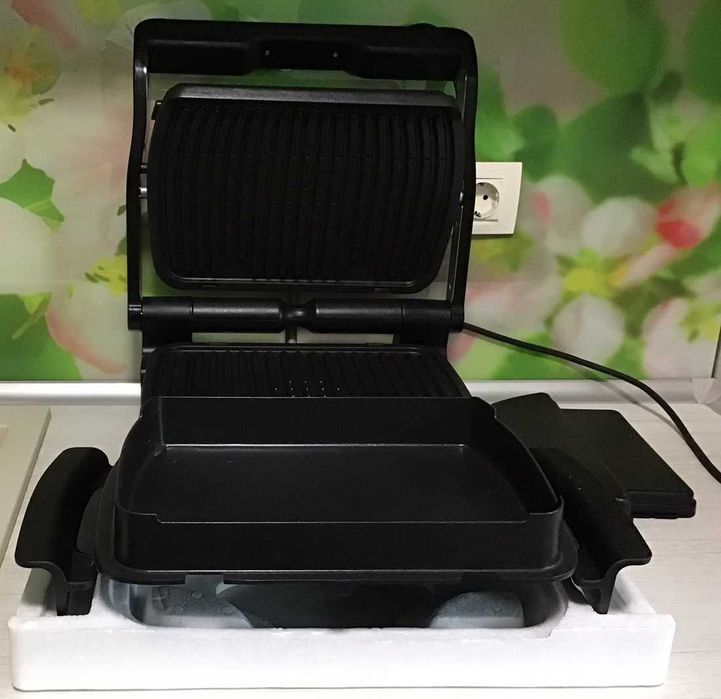 Електрогриль Tefal OptiGrill+ 8355 S1 форма для запікання — б/у, гарний стан