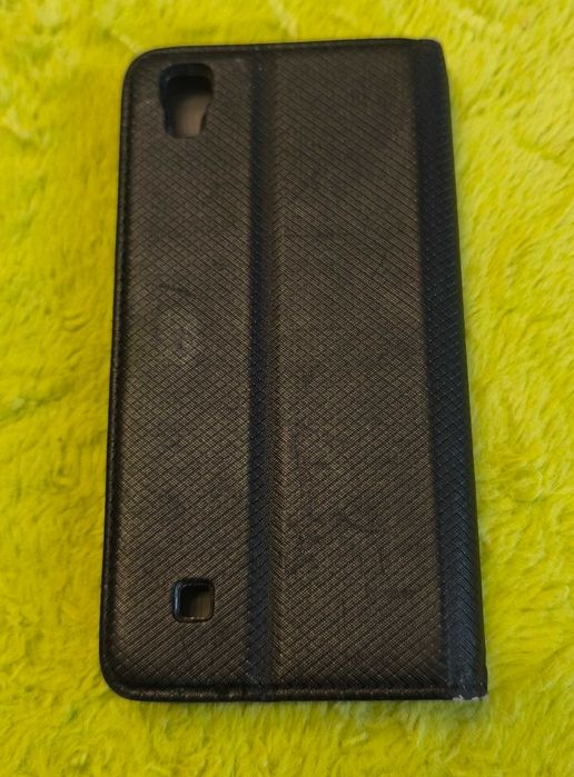 Etui magnetyczne z klapką do LG X-POWER czarne